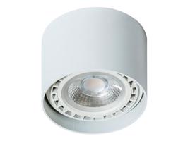 Stropní přisazené bodové svítidlo AZzardo Eco Alix white AZ1836 GU10 plus ADAP111/ES111 1x40W/1x50W IP20 12cm 230V bílé