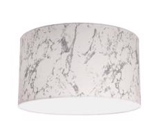 - Stropní svítidlo MARBLE 1xE27/40W/230V pr. 45 cm bílá/šedá