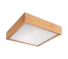 Stropní svítidlo OAK SQUARE 2xE27/60W/230V dub 37,5 cm