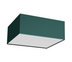 Stropní svítidlo VERDE 3xE27/60W/230V 50x50 cm zelená