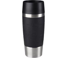 Tefal Tefal - Cestovní hrnek 360 ml TRAVEL MUG nerez/černá