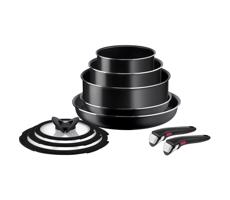 Tefal Tefal - Sada nádobí 10 ks INGENIO EASY COOK & CLEAN BLACK