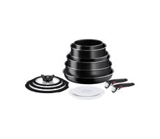 Tefal Tefal - Sada nádobí 13 ks INGENIO EASY COOK & CLEAN BLACK