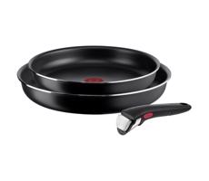 Tefal Tefal - Sada pánví 3 ks INGENIO EASY COOK & CLEAN BLACK