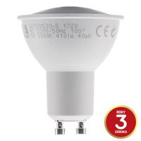 TESLA GU100530-1 LED žárovka GU10 5W 230V 345lm 3000K Teplá bílá 36° 15.000 hod Teplá bílá