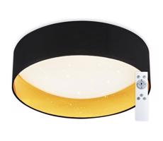 TOP LIGHT Top Light - LED Stmívatelné stropní svítidlo LED/24W/230V+dálkové ovládání černá