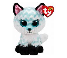 TY Beanie Boos Atlas modrá zig zag liška 36491 24 cm