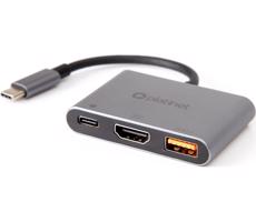 USB hub 3v1 100W HDMI 4K