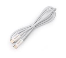 USB kabel USB-C / USB-C konektor 60W 1m bílá