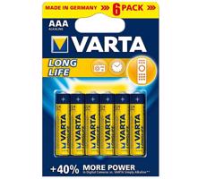 Varta Varta 4103 - 6 ks Alkalické baterie LONGLIFE EXTRA AAA 1,5V