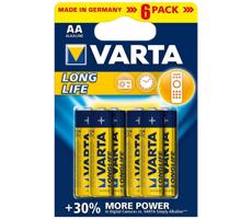 Varta Varta 4106 - 6 ks Alkalické baterie LONGLIFE EXTRA AA 1,5V