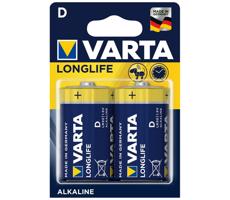 Varta Varta 4120 - 2 ks Alkalická baterie LONGLIFE EXTRA D 1,5V