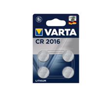 Varta Varta 6016101404 - 4 ks Lithiová baterie knoflíková ELECTRONICS CR2016 3V