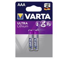 Varta Varta 6103301402 - 2 ks Lithiová baterie ULTRA AAA 1,5V