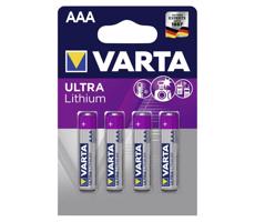 Varta Varta 6103301404 - 4 ks Lithiová baterie ULTRA AAA 1,5V