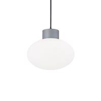 Venkovní závěsná základna Ideal Lux Clio MSP1 Grigio 144238 E27 1x60W IP44 9cm šedá