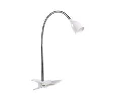 WO33-W - LED Stolní lampa s klipem LED/2,5W/230V bílá