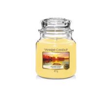 Yankee Candle Yankee Candle - Vonná svíčka AUTUMN SUNSET střední 411g 65-75 hod.