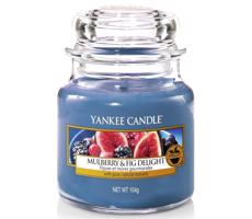 Yankee Candle Yankee Candle - Vonná svíčka MULBERRY & FIG  malá 104g 20-30 hod.