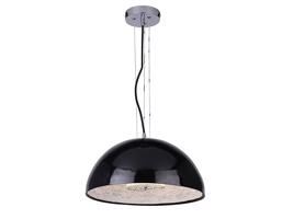 Závěsné svítidlo AZzardo Decora M black AZ2157 E27 1x60W IP20 37cm černé