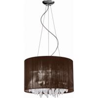 Závěsné svítidlo AZzardo Sidney round brown AZ0511 G9 7x40W IP20 45cm hnědé kulaté