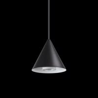 Závěsné svítidlo Ideal Lux A-Line SP1 D13 Nero 232713 GU10 1x28W IP20 13cm černé