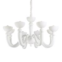 Závěsné svítidlo Ideal Lux Bon Bon SP8 bianco 094007 bílé 95,5cm