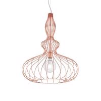 Závěsné svítidlo Ideal Lux Clarissa SP1 rame 220611 E27 1x8W měděné