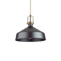 Závěsné svítidlo Ideal Lux Eris-1 SP1 Nero 249056 E27 1x60W IP20 21cm černé