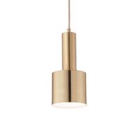 Závěsné svítidlo Ideal Lux Holly SP1 Ottone Satinato 231570 E27 1x60W IP20 12cm mosazné