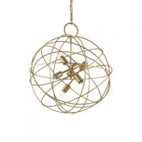 Závěsné svítidlo Ideal Lux Konse SP6 oro 156026 zlaté 60cm