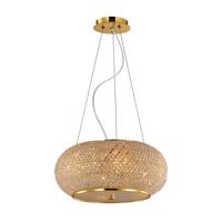 Závěsné svítidlo Ideal Lux Pasha' SP14 oro 164984 E14 14x40W 65cm zlaté