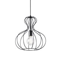 Závěsné svítidlo Ideal Lux SP1 Ampolla-1 SP1 148502 černé 35cm