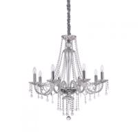 Závěsný lustr Ideal Lux Amadeus SP8 168777 80cm Čirá