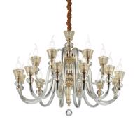 Závěsný lustr Ideal Lux Strauss SP18 140629 Čirá