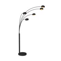 ZUMALINE Stojací lampa BRANCA TS-5805-BKGO