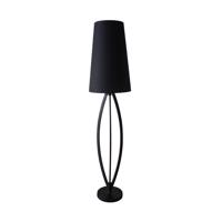 ZUMALINE Stojací lampa LORITA TS-110314F-BK