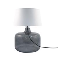 ZUMALINE Stolní lampa BATUMI GRAFIT 5530WH Čirá